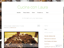 Tablet Screenshot of cucinaconlaura.com